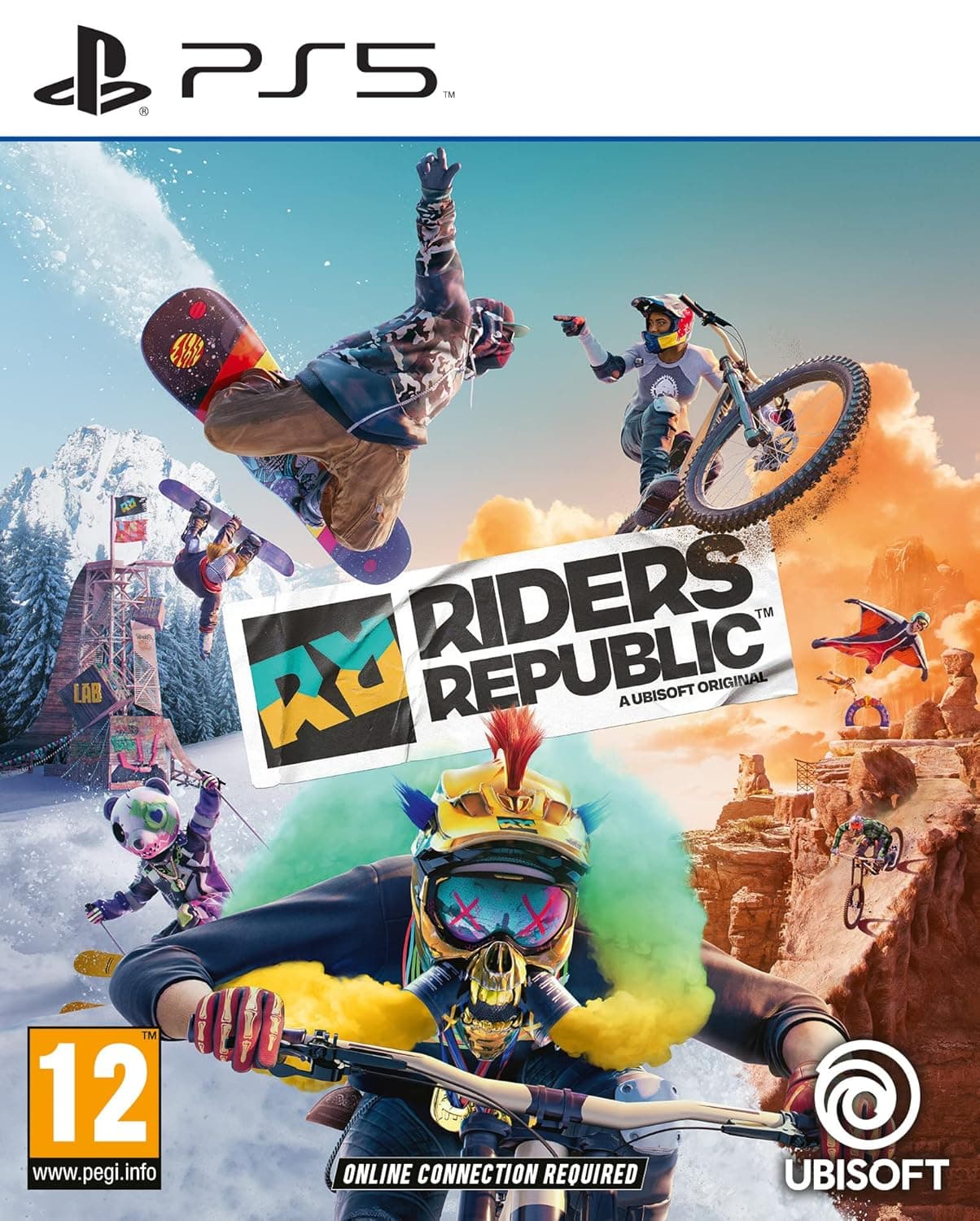 دیسک بازی Riders Republic PS5 کارکرده استوک