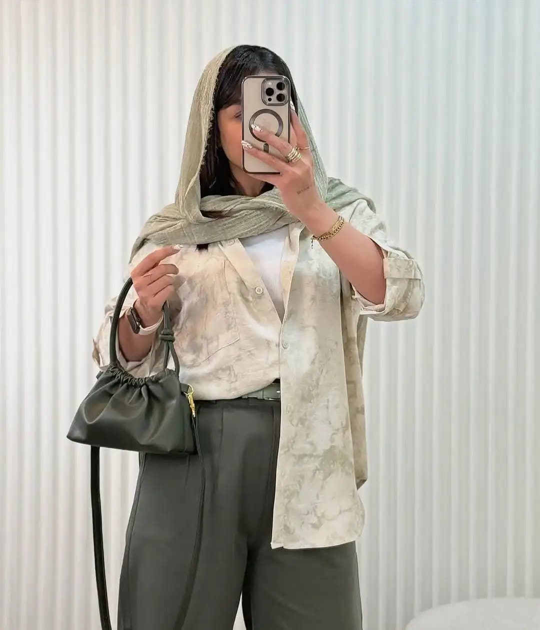 شومیز گازوئیلی مدل کیمیا — تصویر ۶