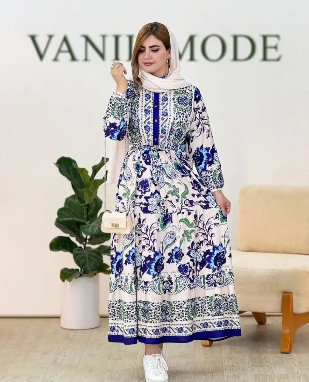 پیراهن ساحلی مدل بهارک — تصویر ۲
