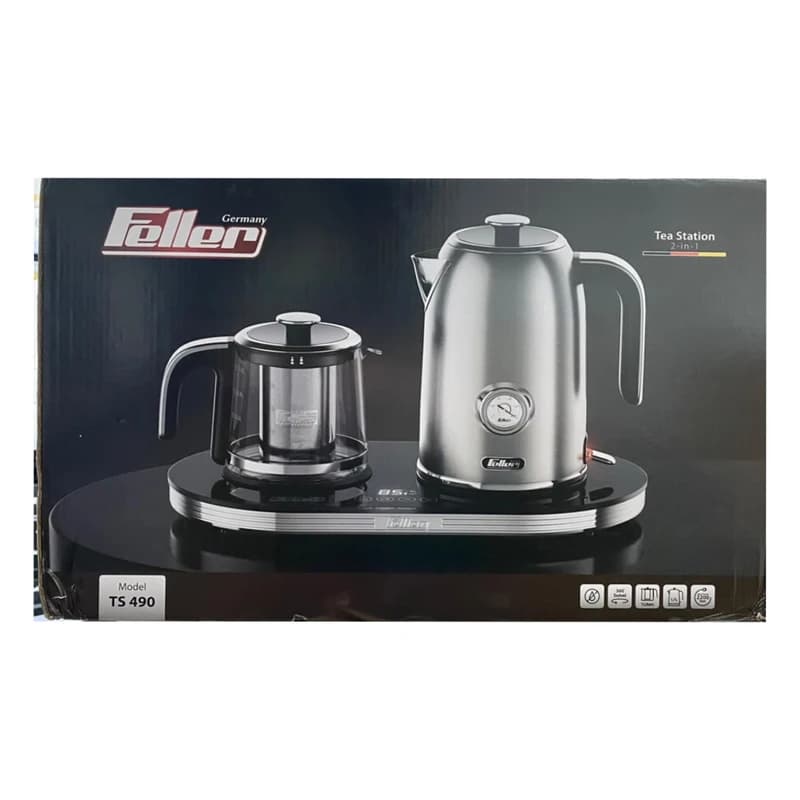 چای ساز فلر مدل TS 490 رنگ مشکی — تصویر ۳