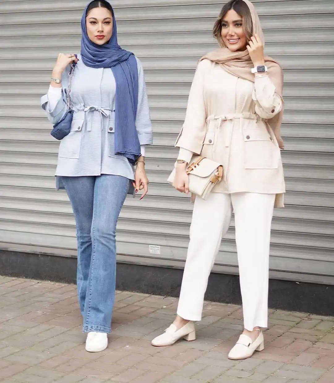 شومیز مانتویی عسل — تصویر ۵
