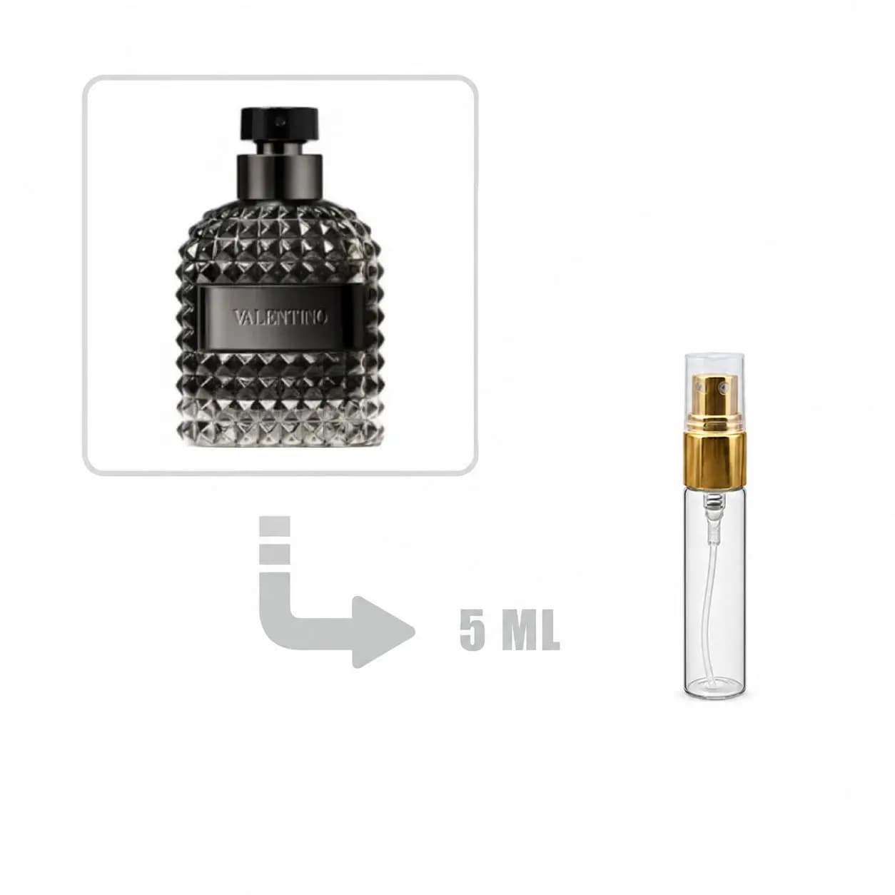 دکانت عطر ادکلن والنتینو یومو اینتنس 5 میلی اصلی | VALENTINO – Valentino Uomo Intense