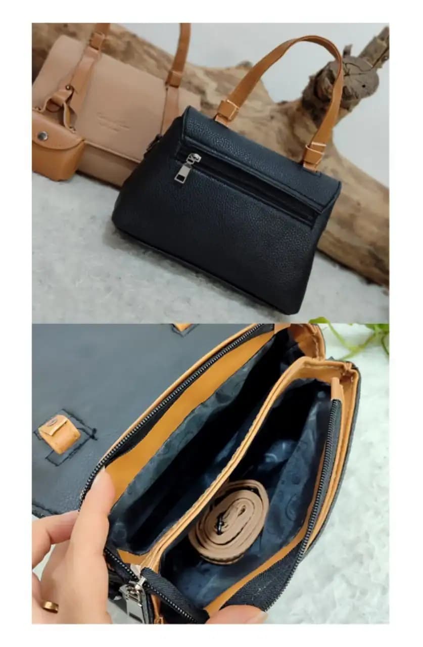 کیف دستی و دوشی مدل آذین — تصویر ۵
