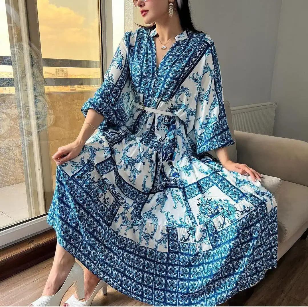 پیراهن ساحلی مدل شهرزاد — تصویر ۴