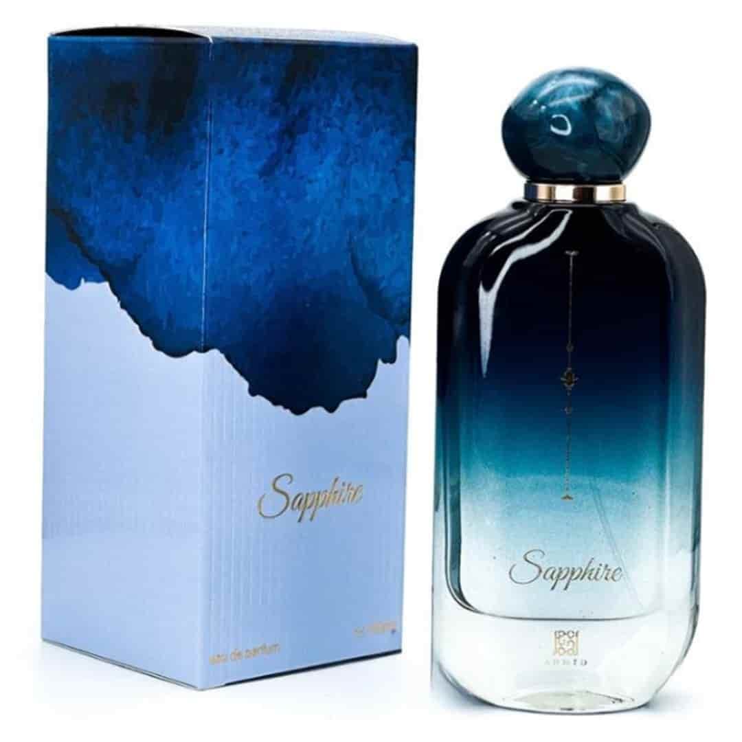 ادکلن سفایر احمد المغربی حجم 100 میل اورجینال | Sapphire Ahmed Al Maghribi