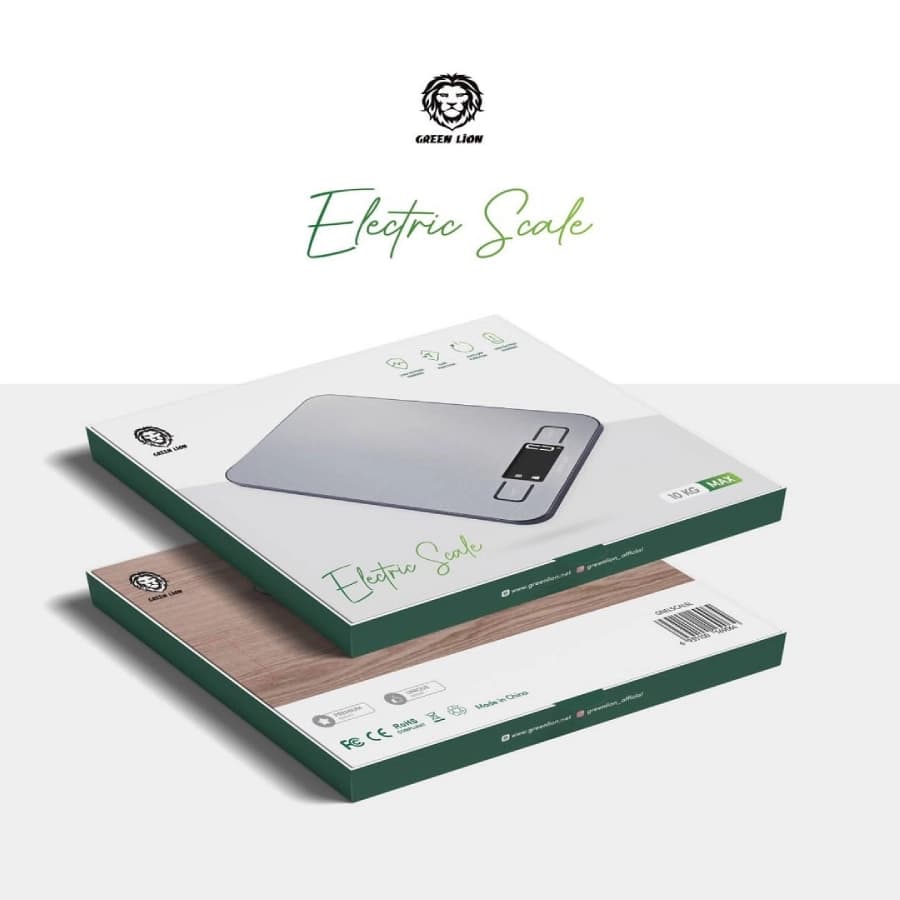 ترازو آشپزخانه گرین لاین Green Lion Electric Scale 10KG — تصویر ۳