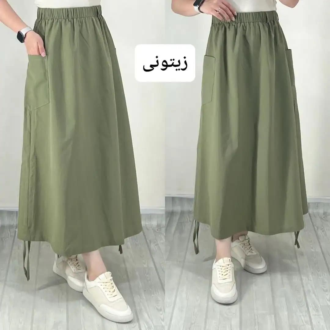 دامن بغل گت دار زارا — تصویر ۳