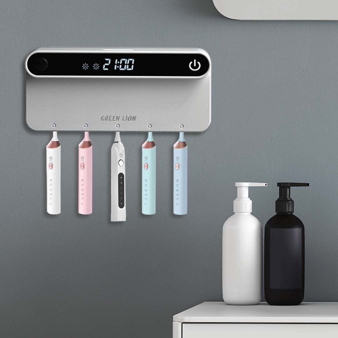 دستگاه ضدعفونی کننده مسواک هوشمندگرین Green Smart Toothbrush Sterilizer — تصویر ۴