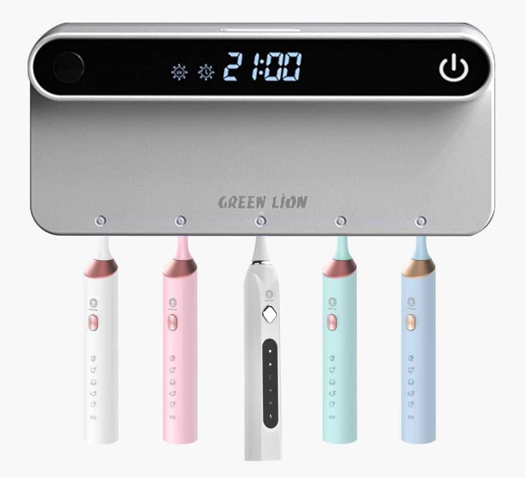 دستگاه ضدعفونی کننده مسواک هوشمندگرین Green Smart Toothbrush Sterilizer — تصویر ۳