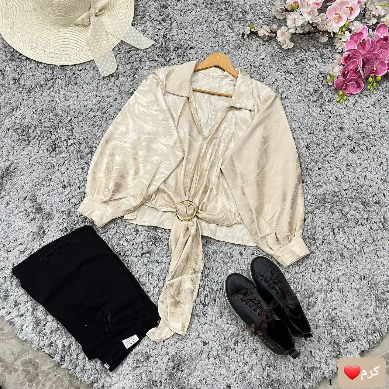 شومیز حلقه طرحدار — تصویر ۸