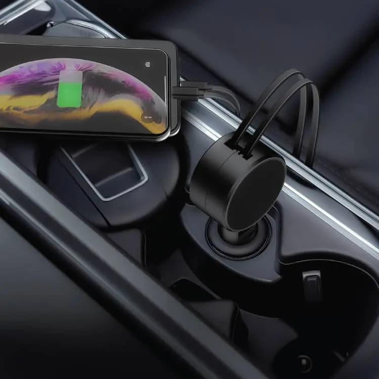 شارژر ماشین Green Lion Telescopic 50W Car Charger — تصویر ۴