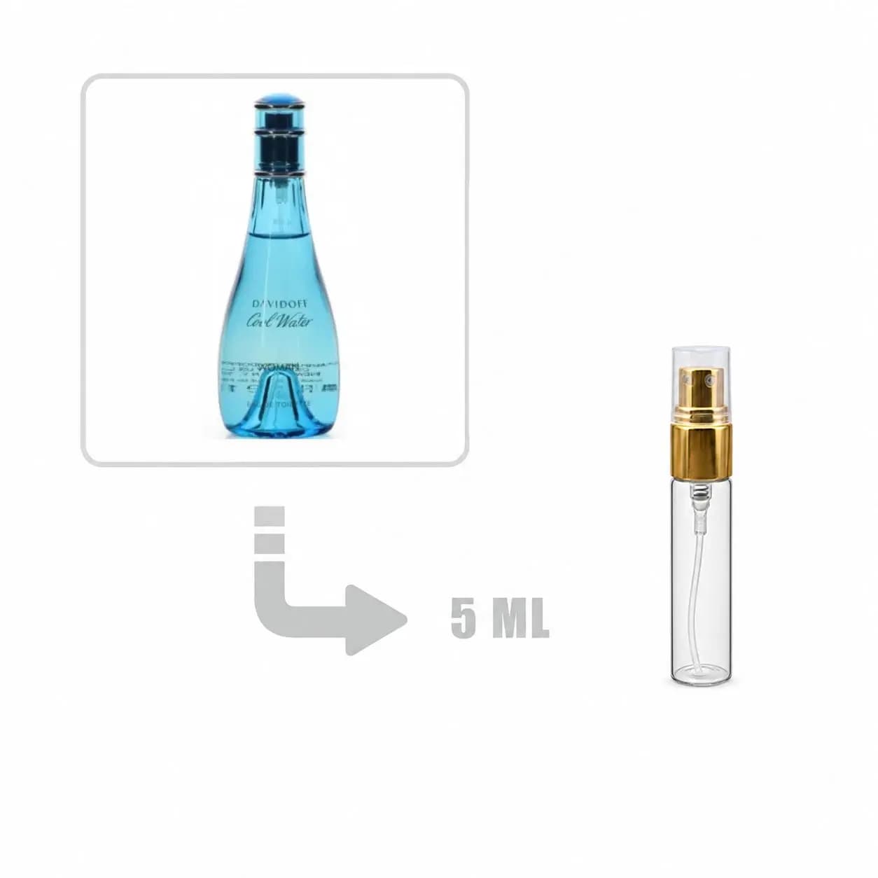 دکانت عطر ادکلن دیویدف کول واتر زنانه 5 میلی اصلی | DAVIDOFF – Cool Water for Women