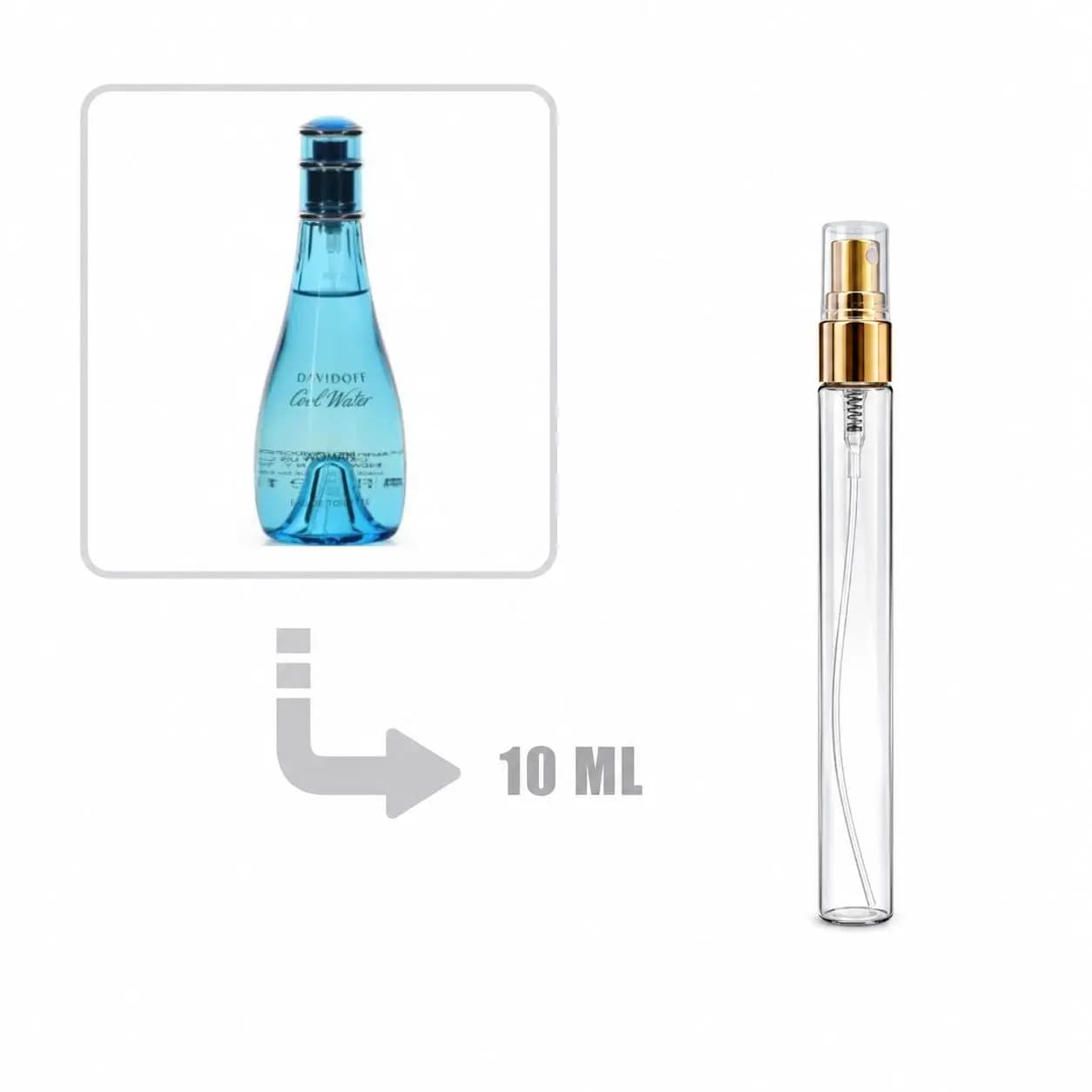 دکانت عطر ادکلن دیویدف کول واتر زنانه 10 میلی اصلی | DAVIDOFF – Cool Water for Women