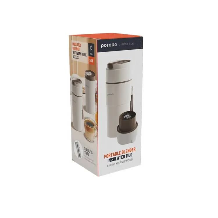 مخلوط کن و ماگ پرودو مدل Porodo Lifestyle 2 In 1 Portable Blender Insulated Hot/Cold Mug — تصویر ۴