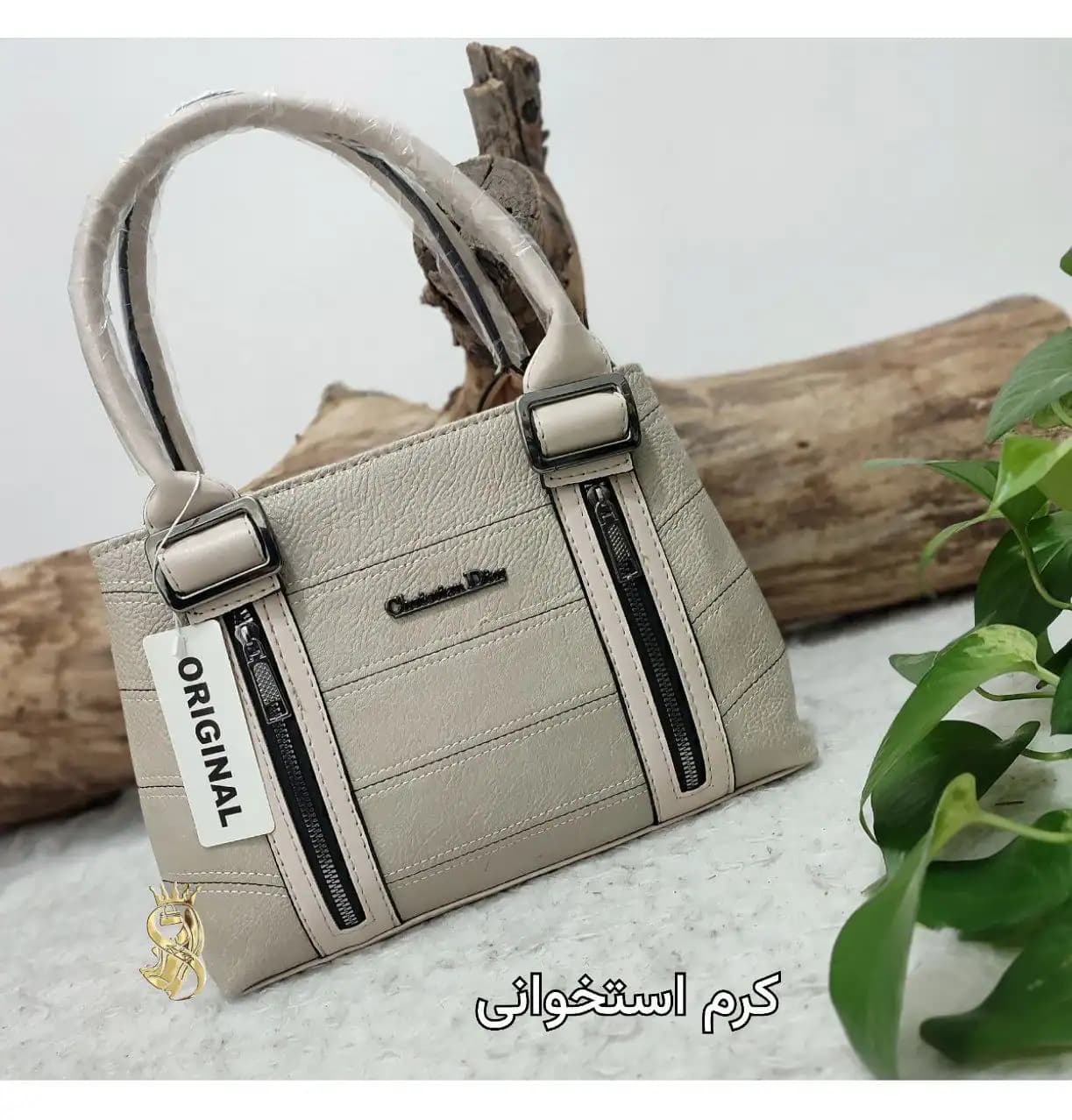 کیف زنانه مدل دیور دو زیپ — تصویر ۷