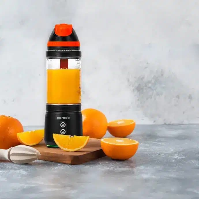 آبمیوه گیر و مخلوط کن پرودو Porodo Lifestyle Dual Spin Clockwise & Reverse Portable Blender — تصویر ۴