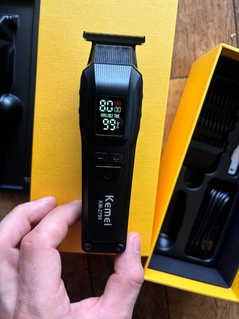 ماشین اصلاح موتور براشلس کیمی KM-2795 — تصویر ۸
