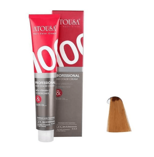 رنگ موی آتوسا 100 شماره 10.34 شیرعسلی Atousa Color