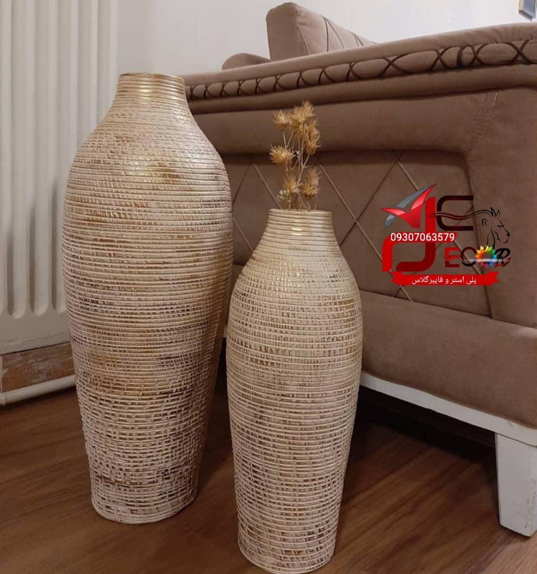گلدان سپیده بزرگ پلی استر
