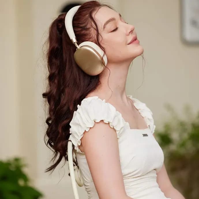 هدفون بلوتوثی پرودو مدل Porodo Soundtec Airpodmax ANC Headphone — تصویر ۴
