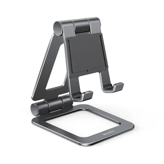 پایه نگهدارنده گوشی موبایل و تبلت یسیدو مدل c98 ا Yesido c98 mobile phone and tablet holder base