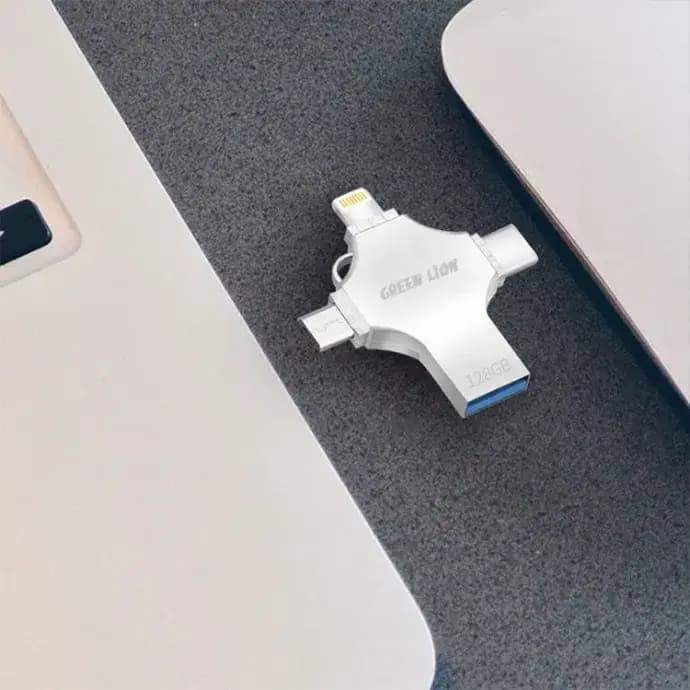 فلش درایو 4 در 1 گرین Green 4-in-1 USB Flash 128GB — تصویر ۶