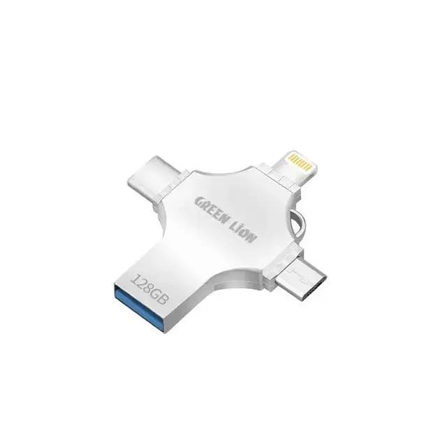 فلش درایو 4 در 1 گرین Green 4-in-1 USB Flash 128GB
