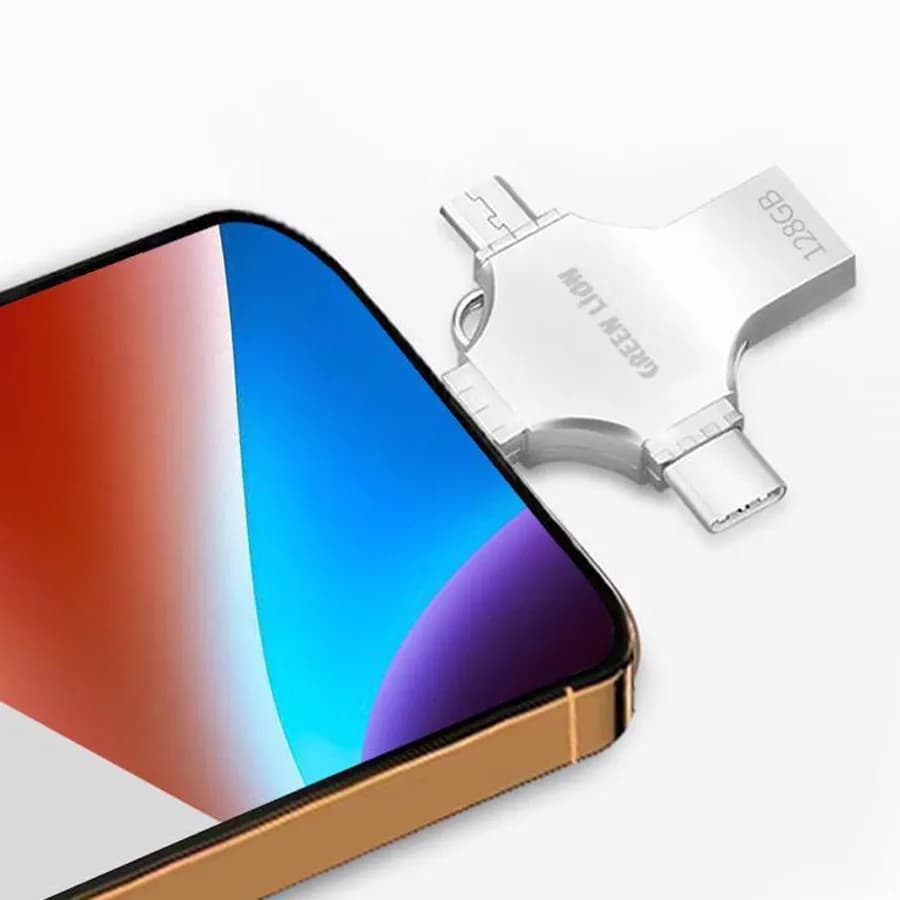 فلش درایو 4 در 1 گرین Green 4-in-1 USB Flash 128GB — تصویر ۱۱