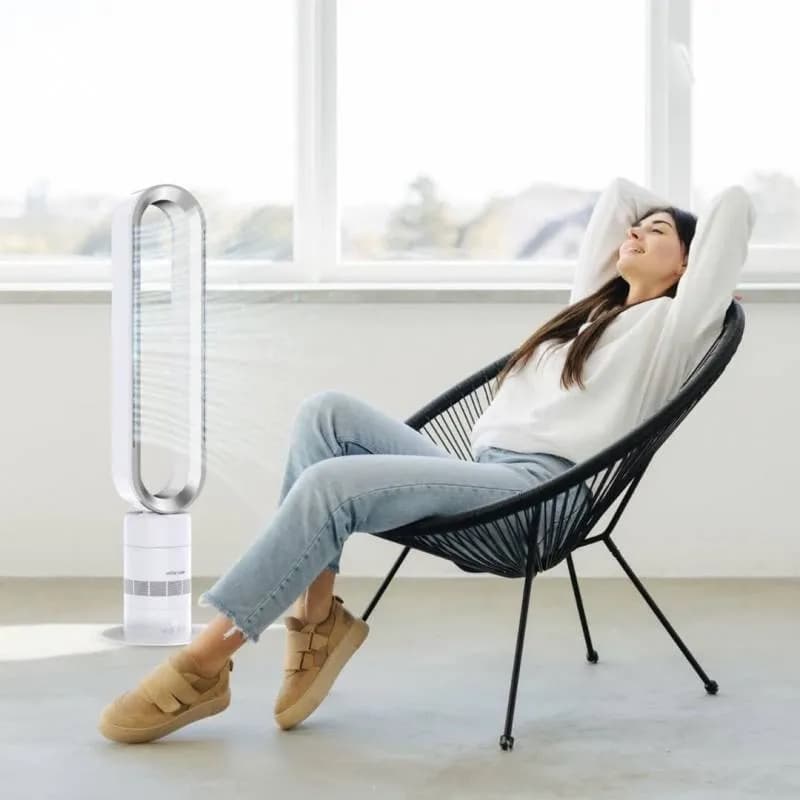 کولر هوای هوشمند گرین لاین مدل GNAIRCOOLWH ا Green Line GNAIRCOOLWH smart air cooler — تصویر ۳