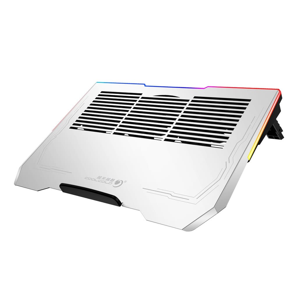 کول پد پرودو مدل PDX117 ا Porodo Gaming Al RGB Laptop Cooling Fan