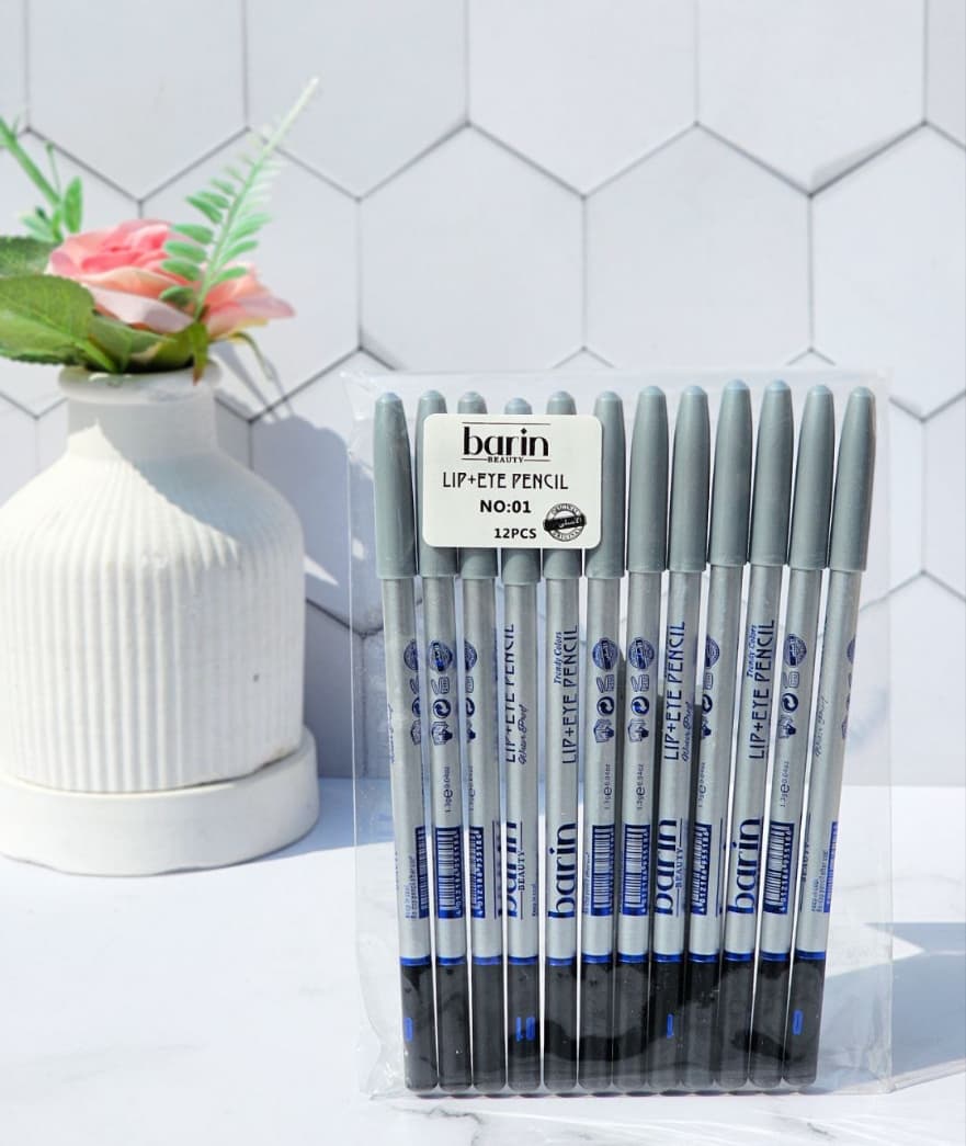 مداد چشم مشکی بارین بیوتی Barin Beauty اورجینال کد 01 — تصویر ۲