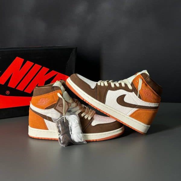 نایک ایرجردن وان داستد کلی ساقدار Nike Air Jordan 1 High Dusted Clay — تصویر ۴