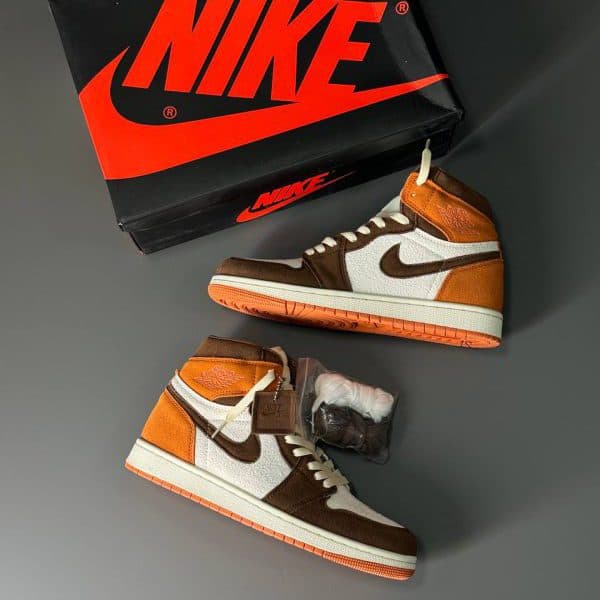 نایک ایرجردن وان داستد کلی ساقدار Nike Air Jordan 1 High Dusted Clay — تصویر ۵
