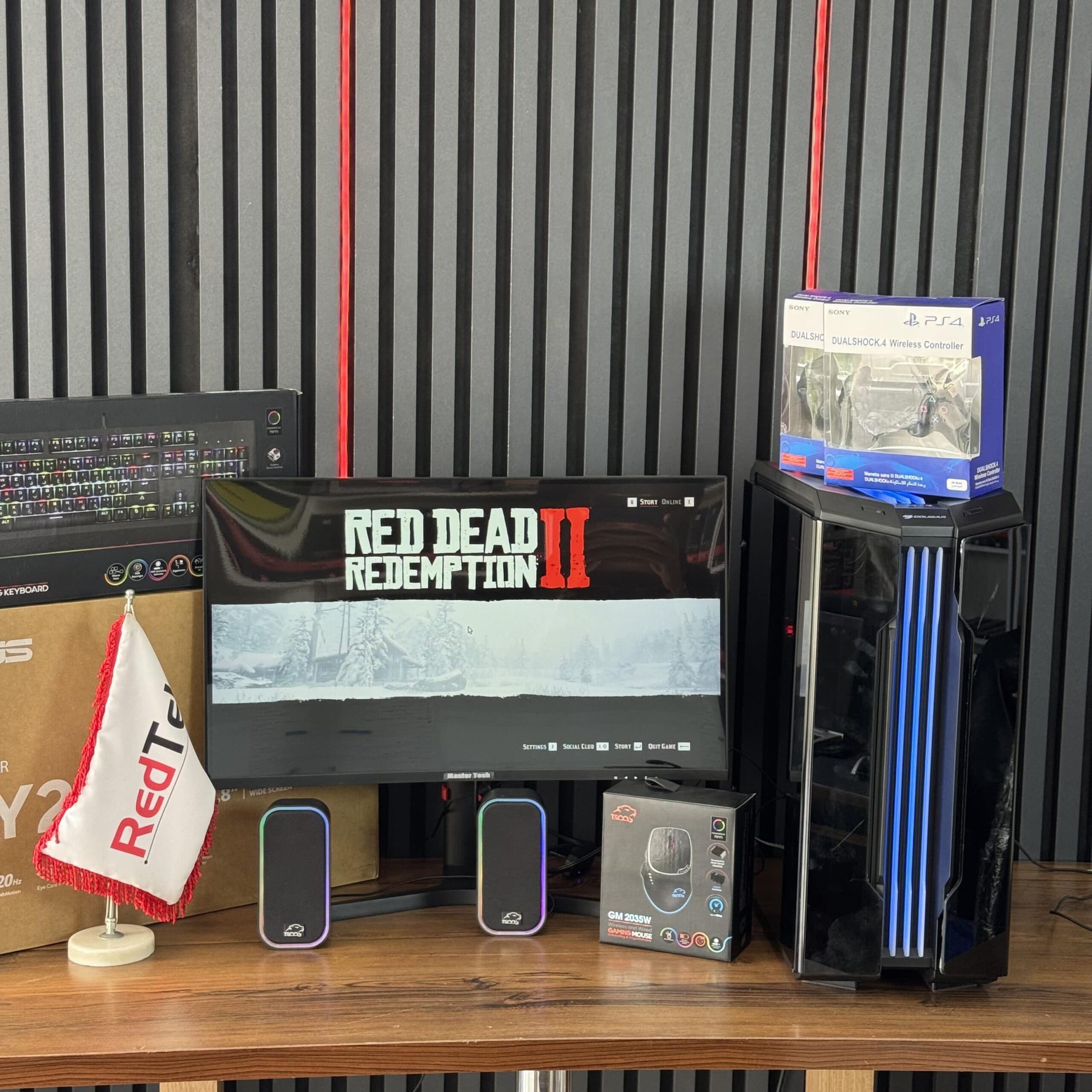 سیستم گیمینگ Core i3 نسل 12 رم 32 گرافیک (DDR6 rtx 3060ti 16g) اس اس دی 1000گیگ با Hdd2 ترا (2سال) کد H20 — تصویر ۲