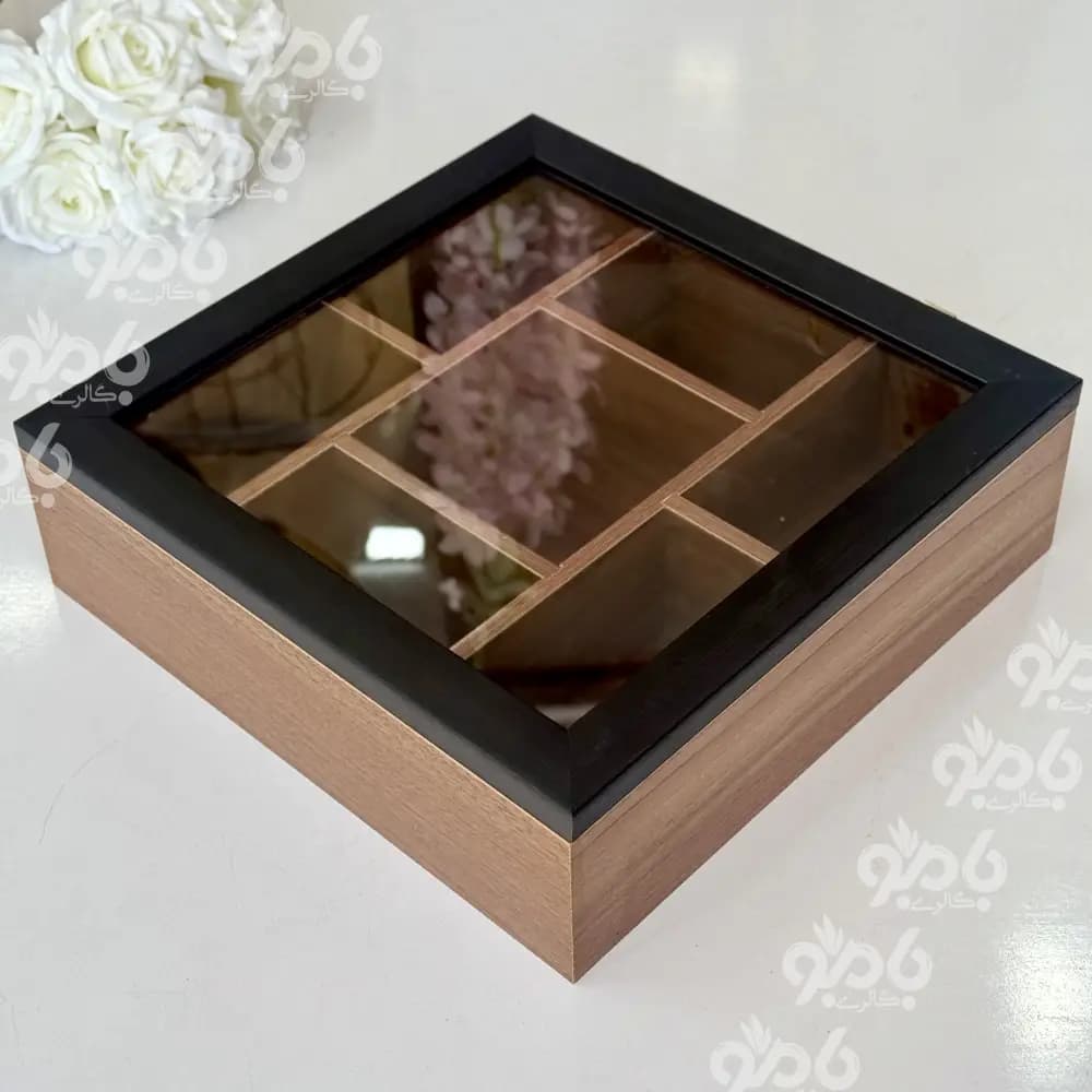 تیبگ چوبی 7خانه 31* 31 کد009