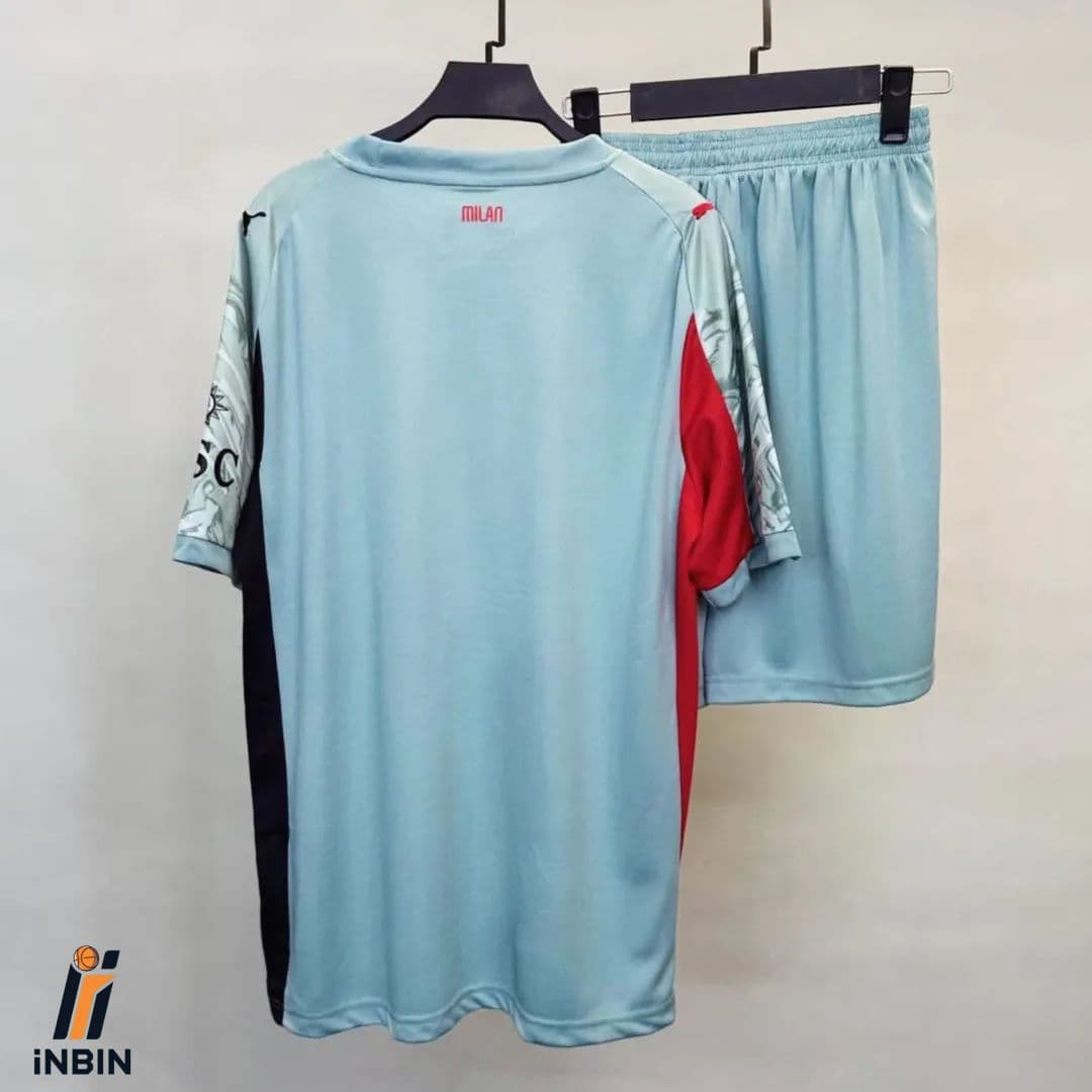 کیت دوم آث میلان جدید (فصل 2025) ورژن هواداری کد 55957 — تصویر ۷
