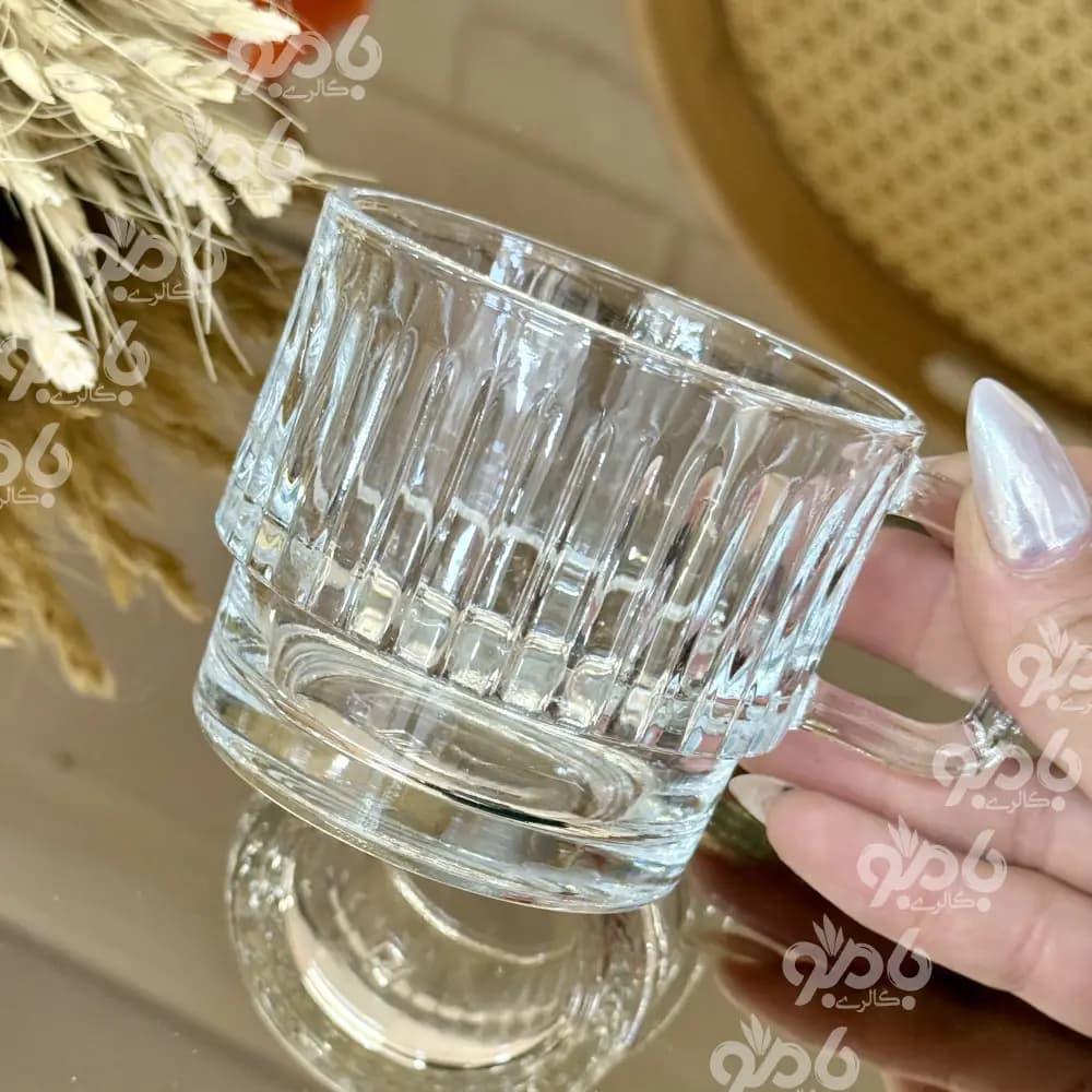 نیم لیوان شیشه ای ماکان زنگان 1450