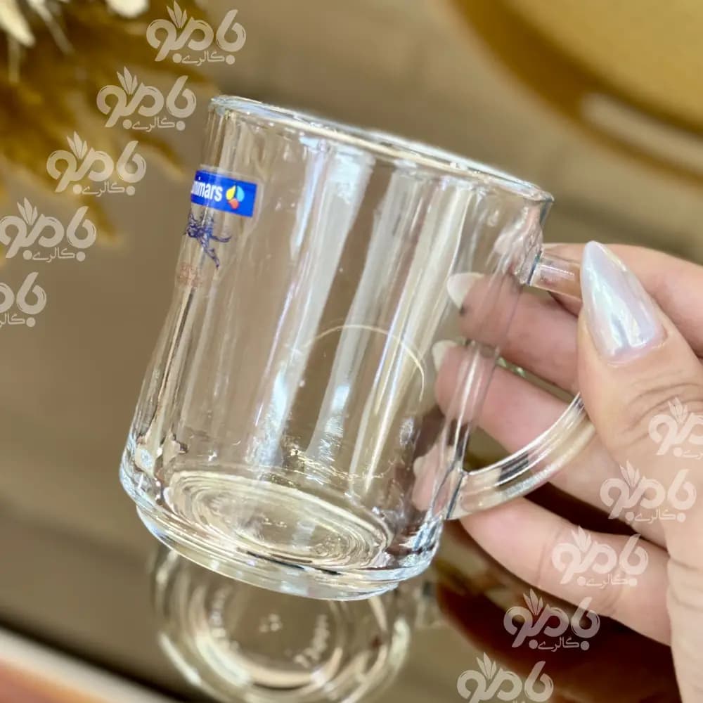 نیم لیوان شیشه ای محک گمین شیرینگ 6عددی