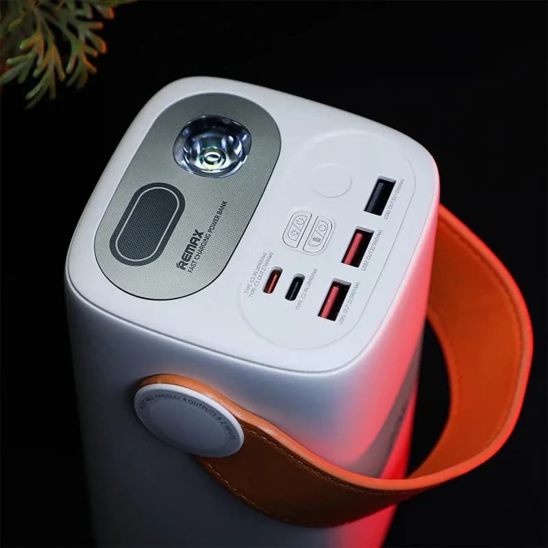 پاوربانک 27 وات ریمکس مدل RPP-123 ظرفیت 60000 میلی آمپر ساعت — تصویر ۴