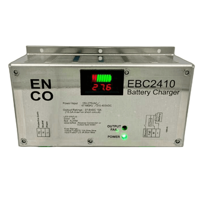 شارژر باتری دیزل ژنراتور 24 ولت 10 آمپر ENCO (ایرانی)