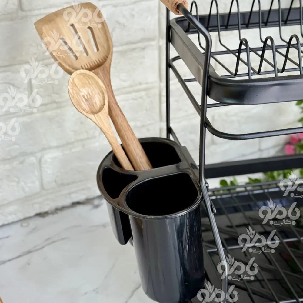 آبچکان فلزی مشکی صبا لیمیتاک 1.5 طبقه پرو — تصویر ۲