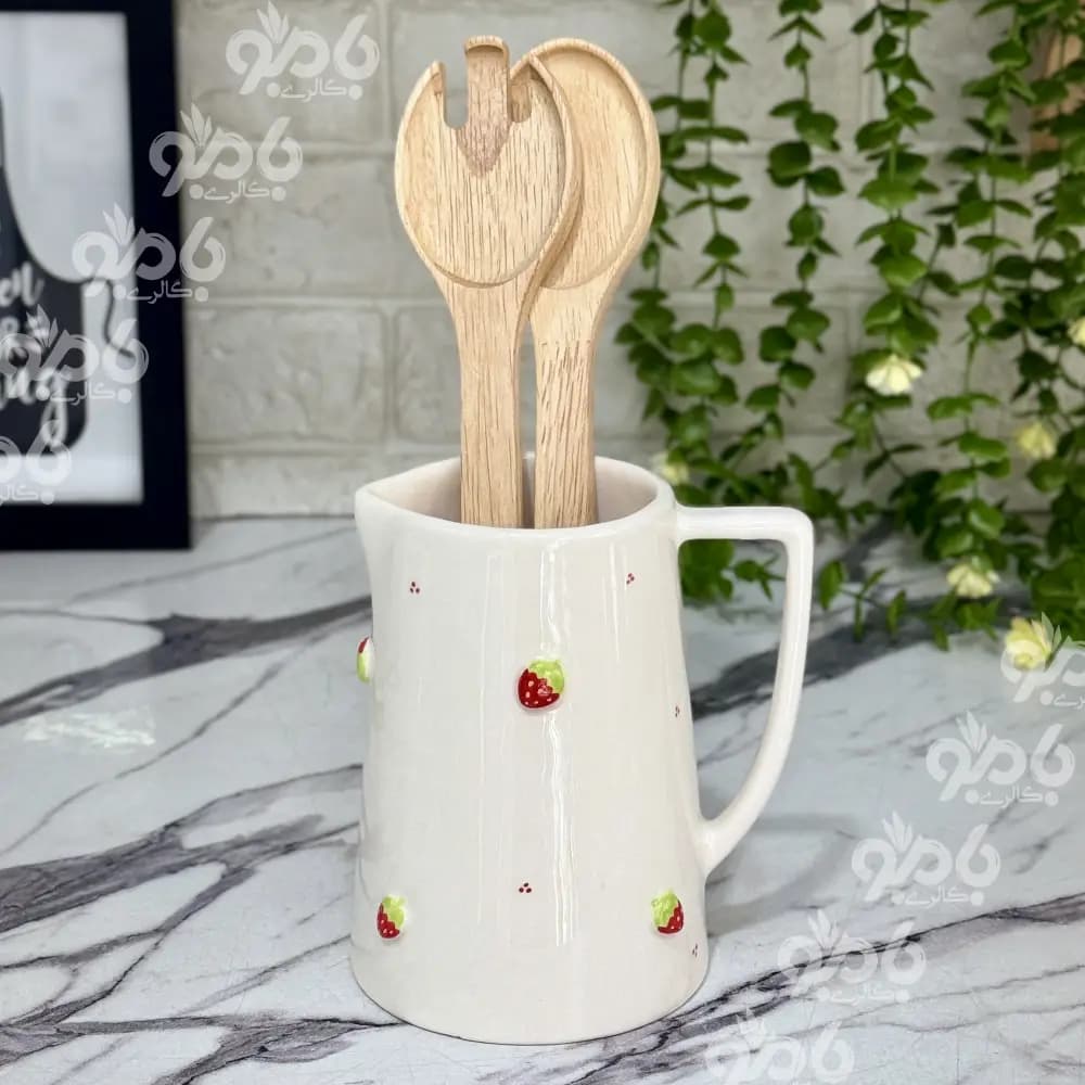 پارچ همه کاره توت فرنگی ریز برجسته
