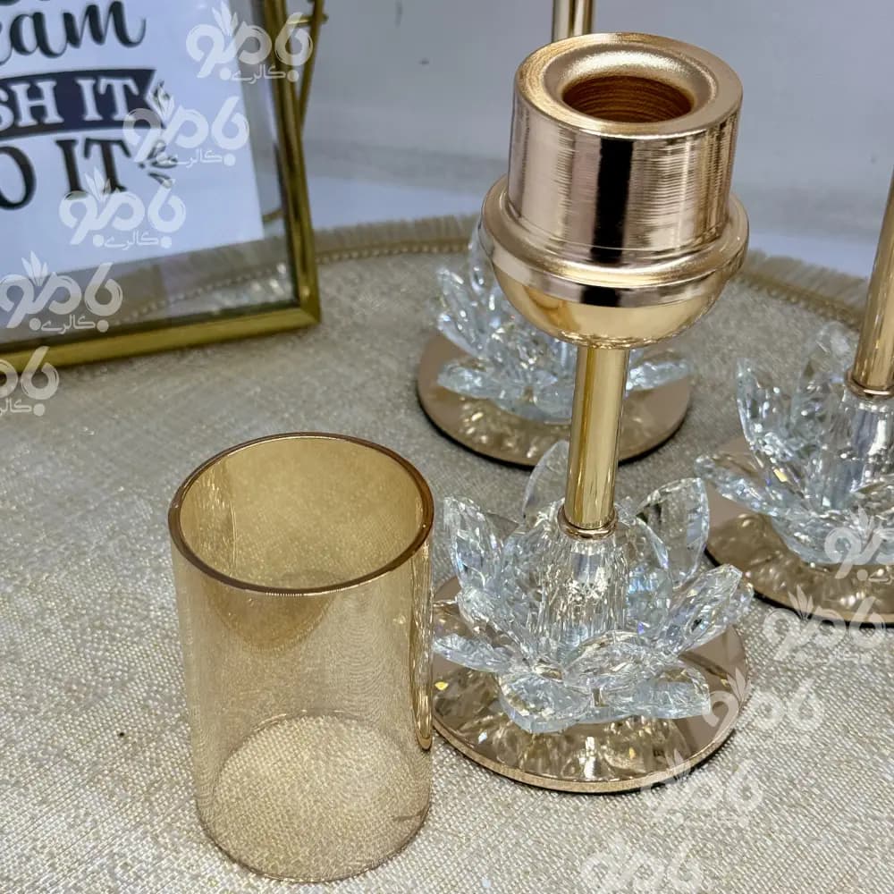 جاشمعی3سایز حباب دار 200 طلایی — تصویر ۳