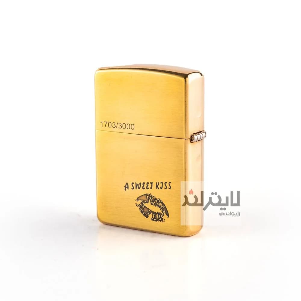فندک زیپو مدل Brushed Brass CT021 کد 204b — تصویر ۳