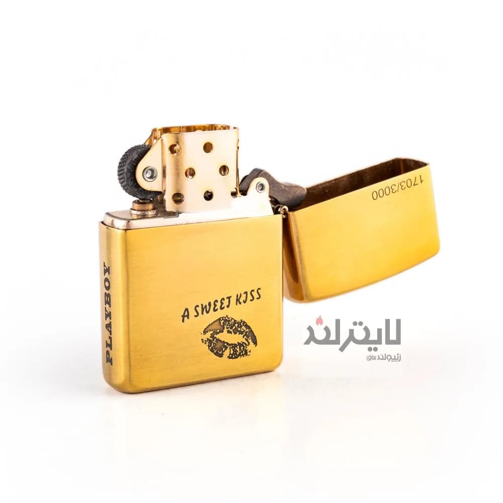 فندک زیپو مدل Brushed Brass CT021 کد 204b — تصویر ۵