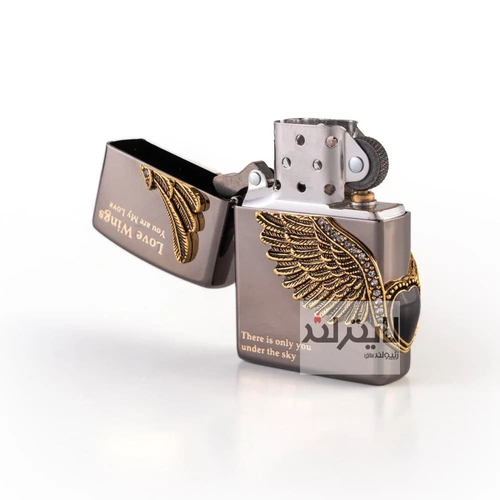 فندک زیپو مدل Love Wings 1 BK 2403 — تصویر ۵