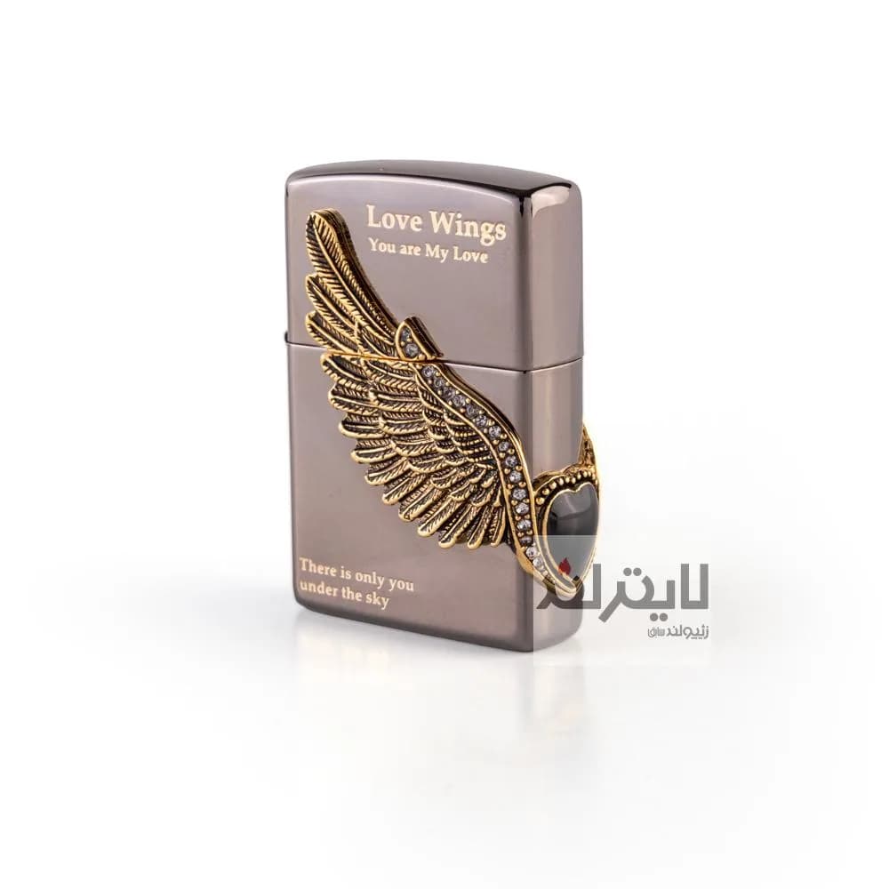 فندک زیپو مدل Love Wings 1 BK 2403 — تصویر ۲