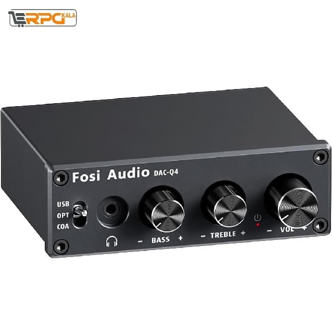 مبدل دیجیتال به آنالوگ Fosi Audio Q4 DAC ( آمپلی فایر هدفون )