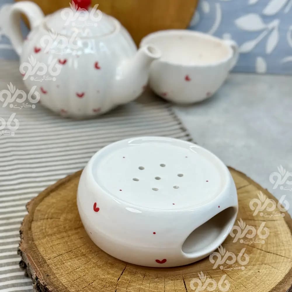 تکست سرامیکی وارمر تک قلب قرمز