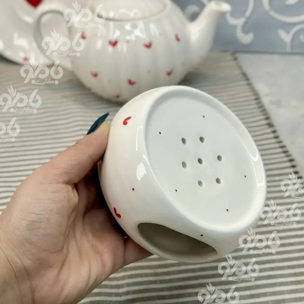 تکست سرامیکی وارمر تک قلب قرمز — تصویر ۳